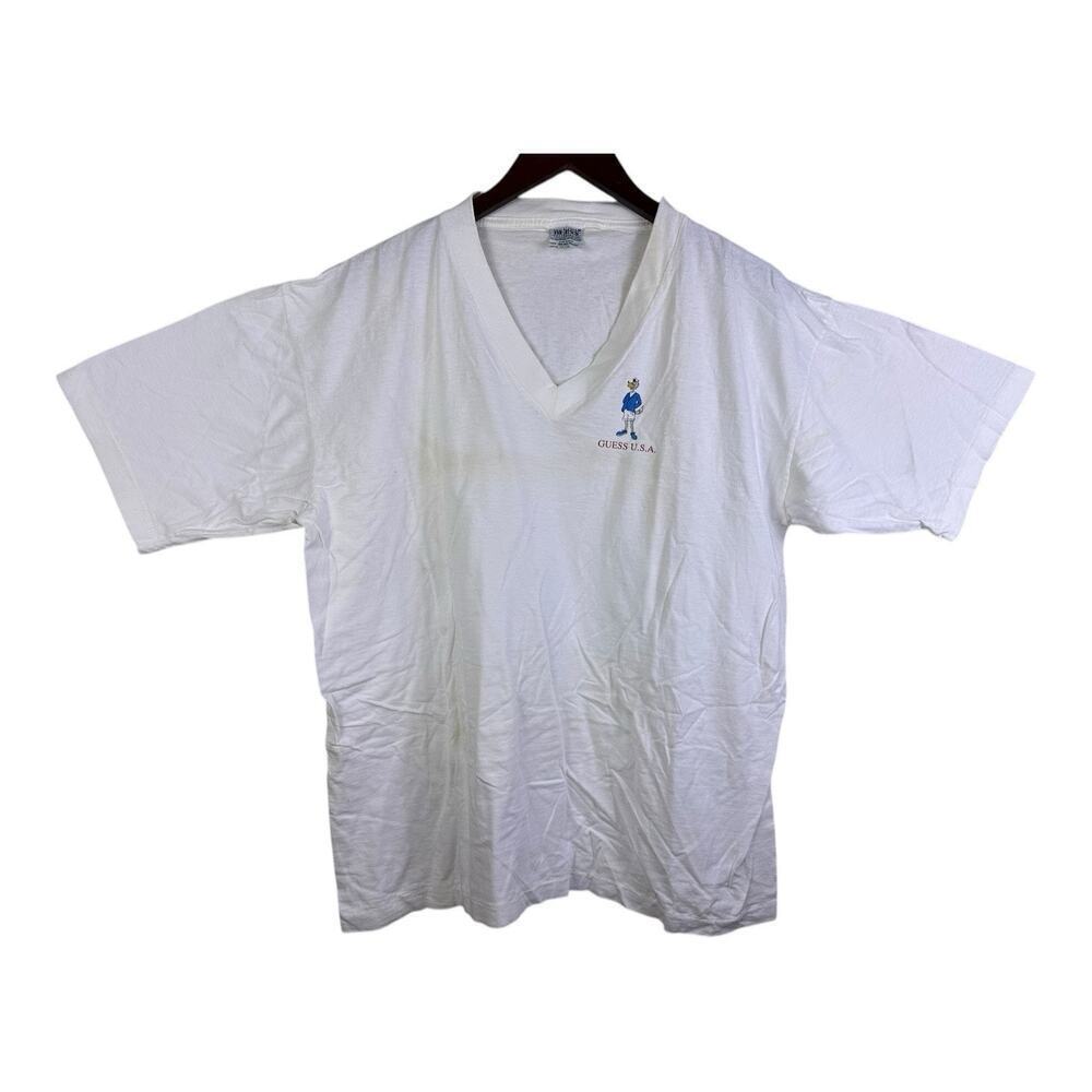 Vintage Guess By Georges Marciano Shirt Made In The USA Sz XXL Single Stitch